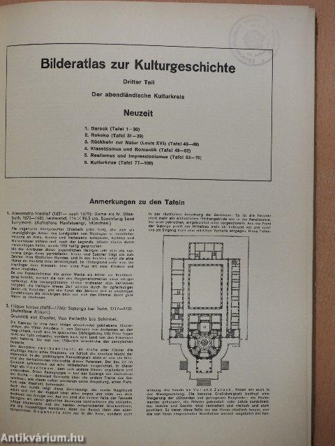 Bilderatlas zur Kulturgeschichte 3.