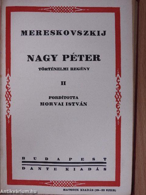 Nagy Péter I-II.