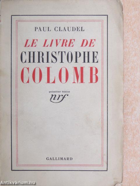 Le livre de Christophe Colomb