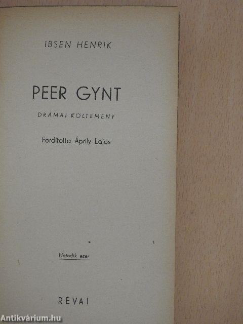 Peer Gynt