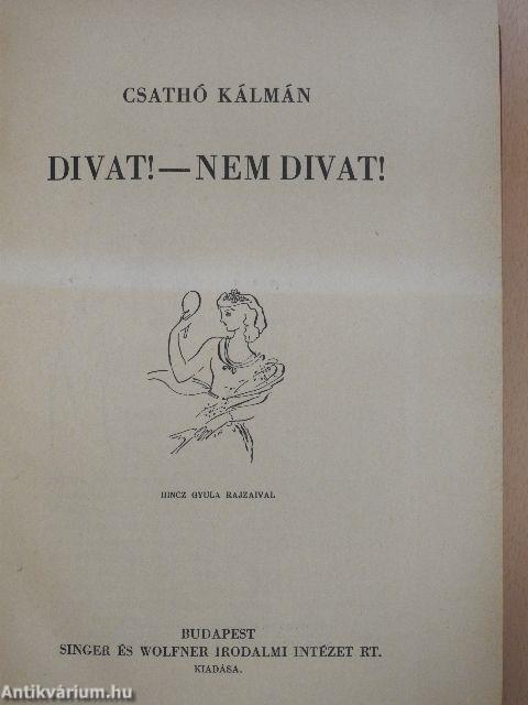 Divat! - Nem divat!