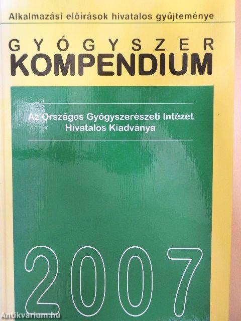 Gyógyszer kompendium 2007 - CD-vel