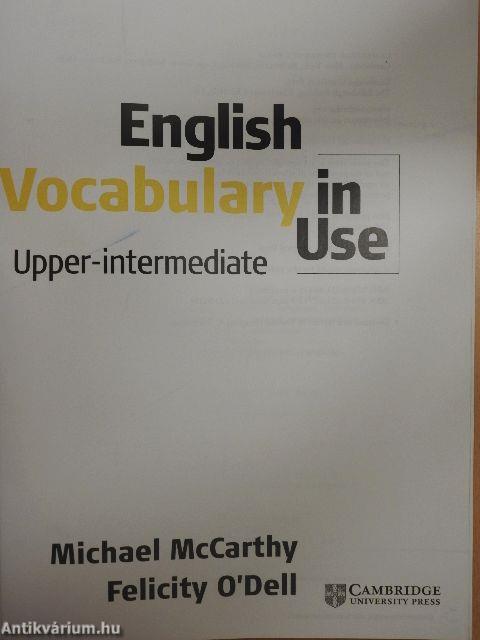 English Vocabulary in Use - Upper-intermediate