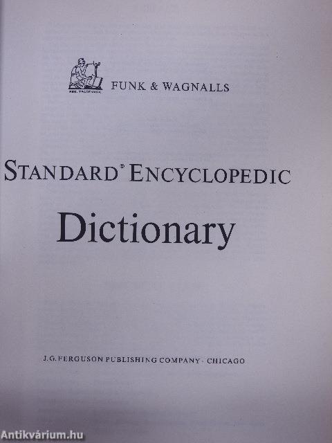 Standard Encyclopedic Dictionary