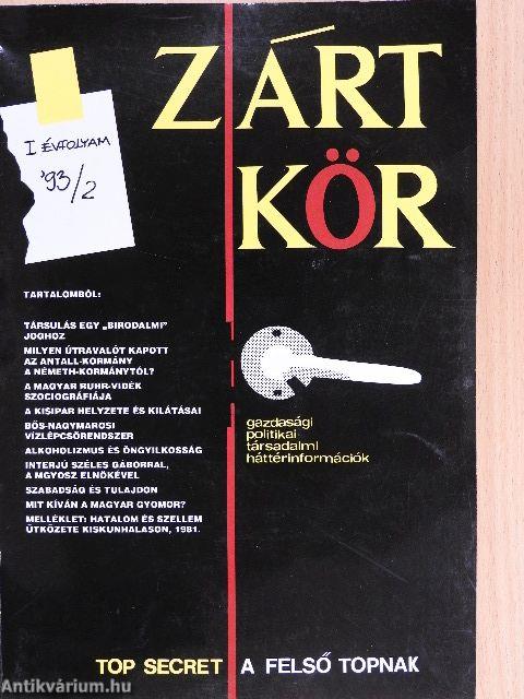 Zárt Kör 1993/2.