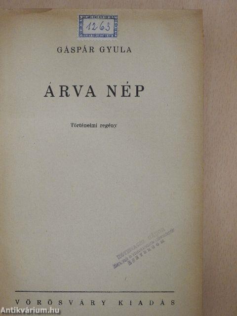 Árva nép