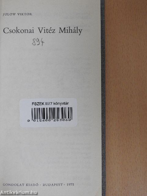 Csokonai Vitéz Mihály