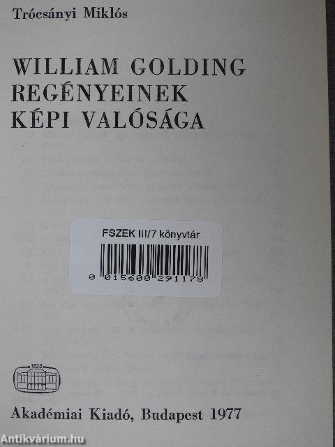 William Golding regényeinek képi valósága