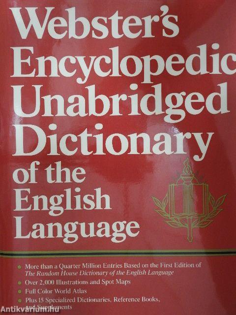 Webster's Encyclopedic Unabridged Dictionary of the English Language