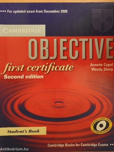 Cambridge Objective First certificate - Student's Book