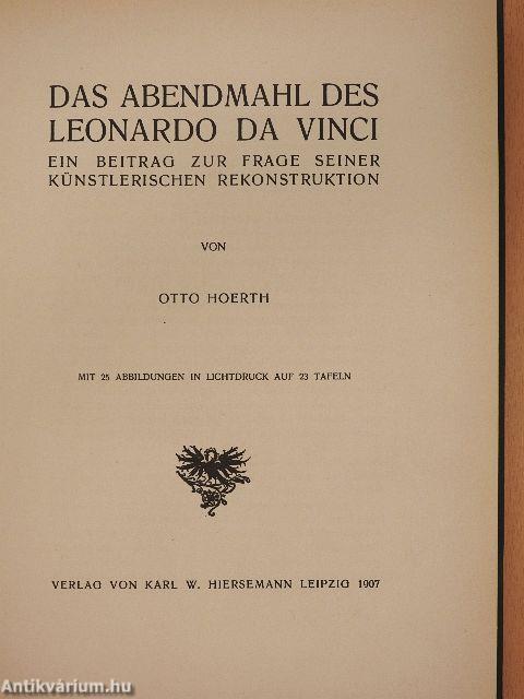 Das Abendmahl des Leonardo da Vinci