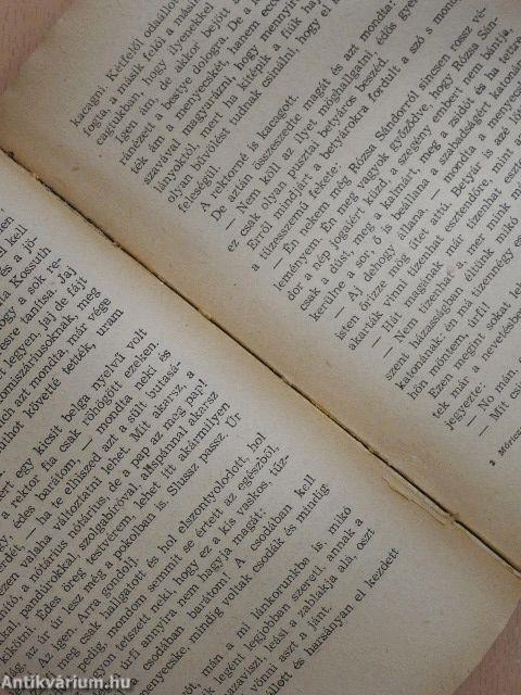 Rózsa Sándor összevonja a szemöldökét I-II.