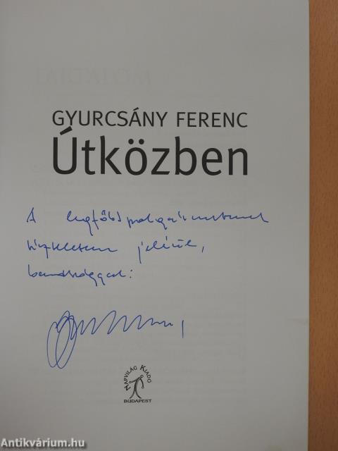 Útközben (dedikált példány)