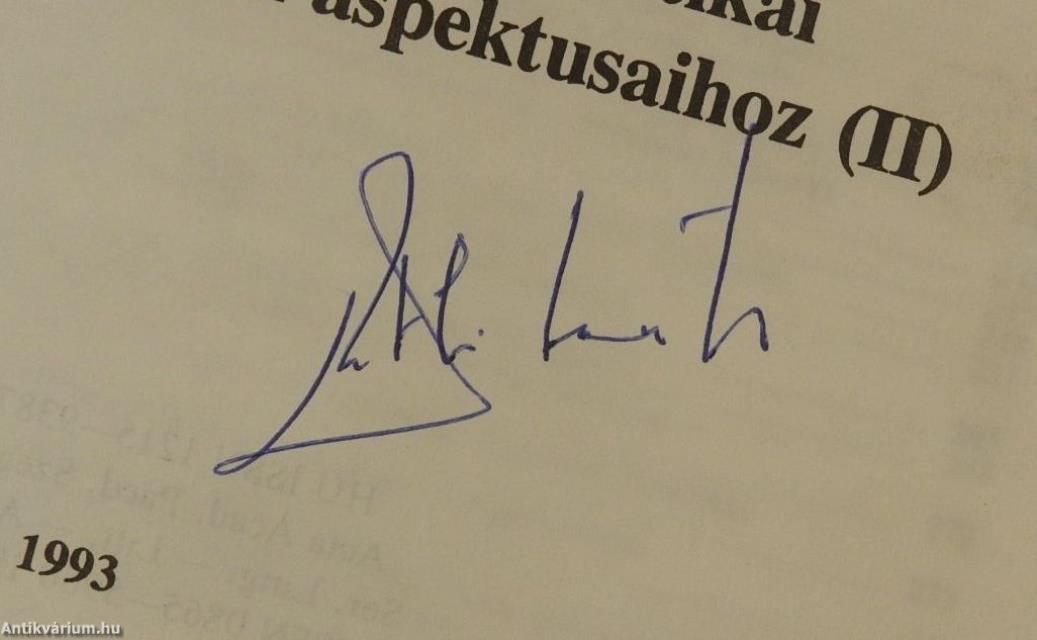 Szemiotikai szövegtan VI. (aláírt példány)