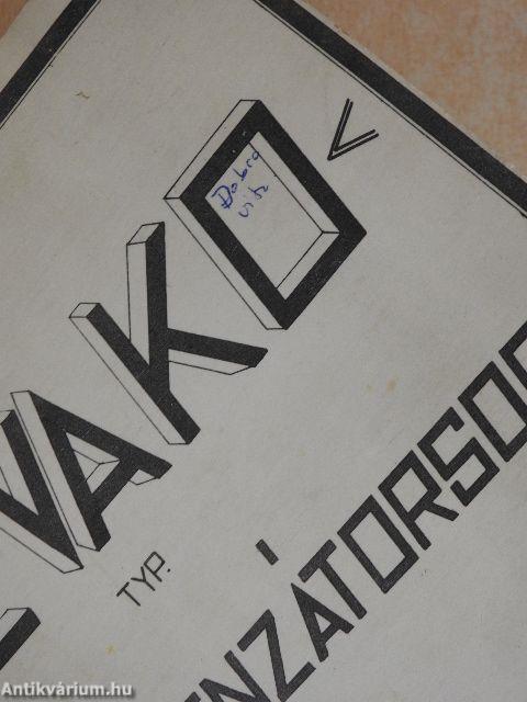 >m.EVAKO< typ. kondenzátorsor