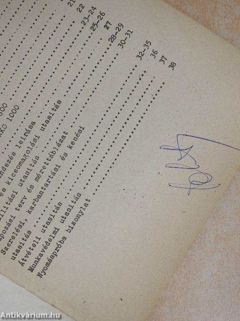 >m.EVAKO< typ. kondenzátorsor