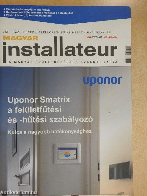 Magyar Installateur 2016/április