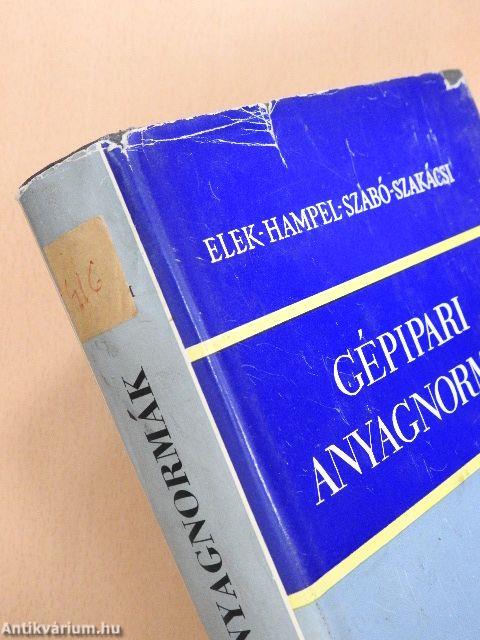 Gépipari anyagnormák