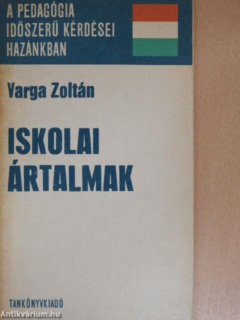 Iskolai ártalmak