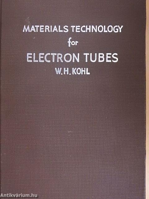 Materials Technology for Electron Tubes