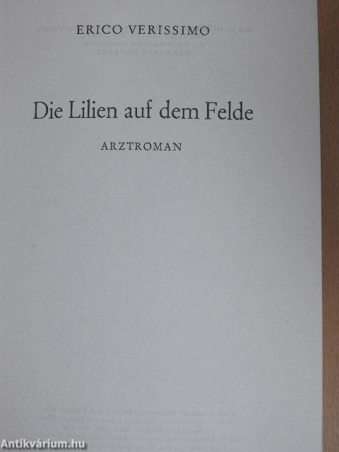 Die Lilien auf dem Felde