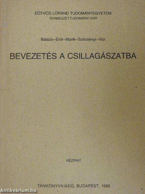 Bevezetés a csillagászatba