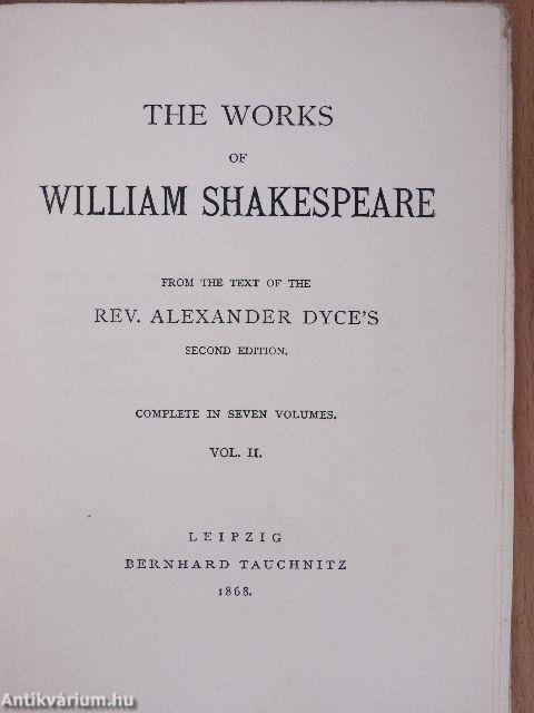 The Works of William Shakespeare 2.