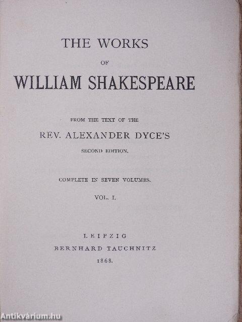 The Works of William Shakespeare 1.