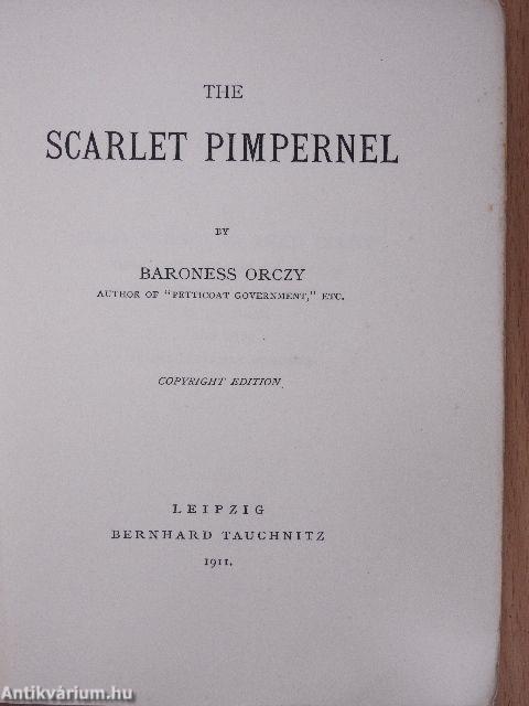 The Scarlet Pimpernel