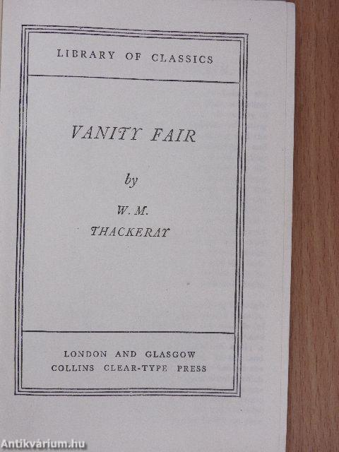 Vanity Fair I-II.