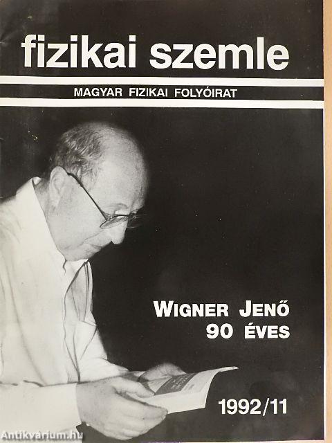 Fizikai Szemle 1992. november