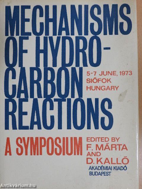 Mechanisms of Hydrocarbon Reactions