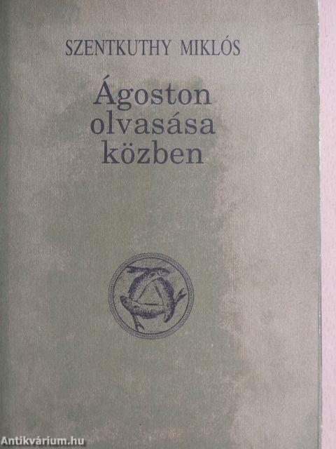 Ágoston olvasása közben