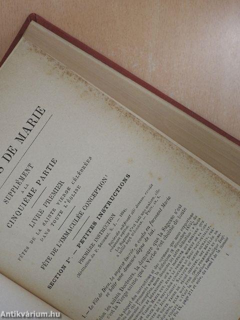 Somme des Grandeurs de Marie 8.