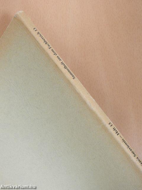 Sammelheft aus dem Fachbereich 13.