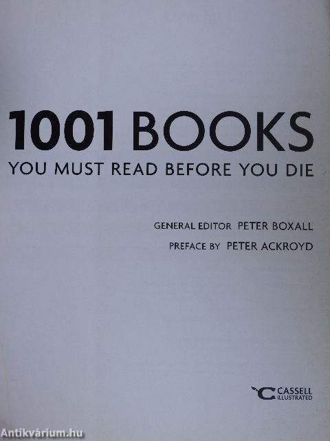 1001 Books You Must Read Before You Die