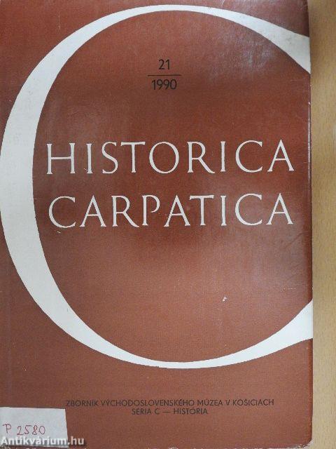 Historica Carpatica 21/1990