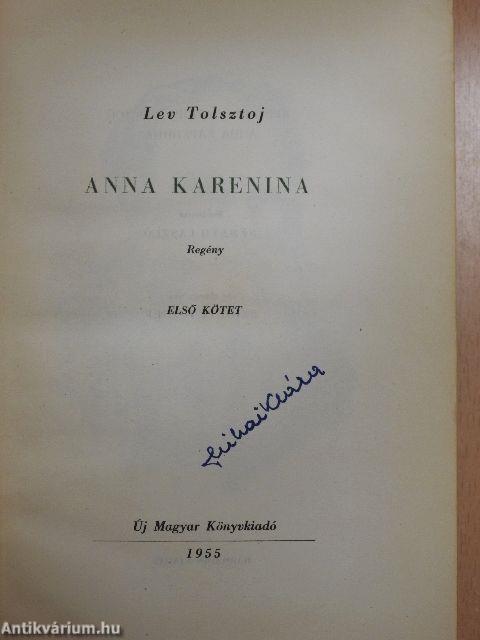 Anna Karenina I-II.