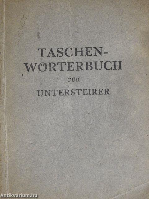 Taschenwörterbuch für Untersteirer