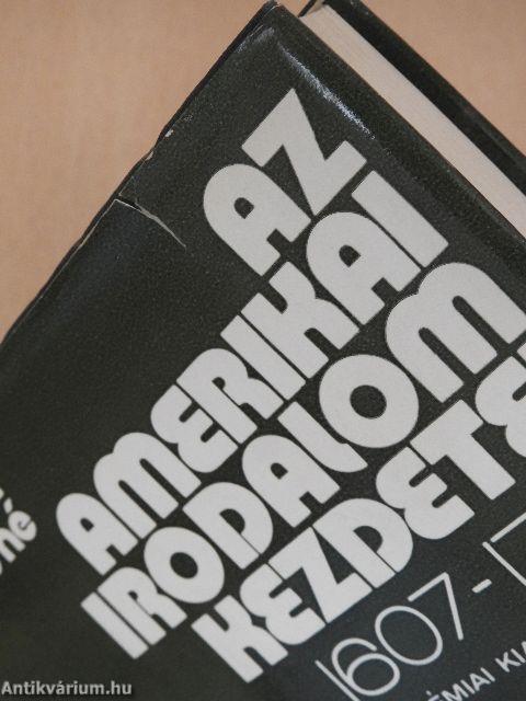 Az amerikai irodalom kezdetei (1607-1750)