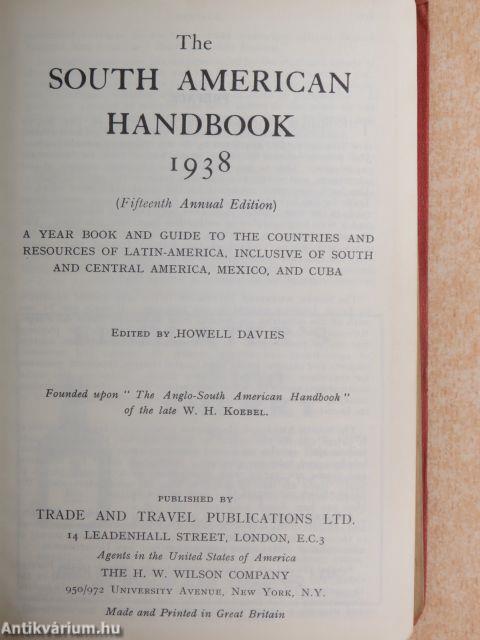 The South American Handbook 1938