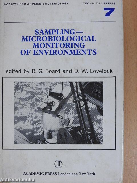 Sampling - Microbiological Monitoring of Environments