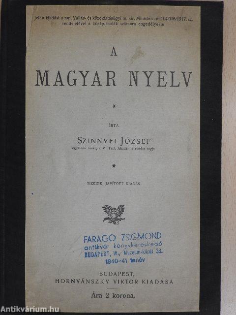 A magyar nyelv