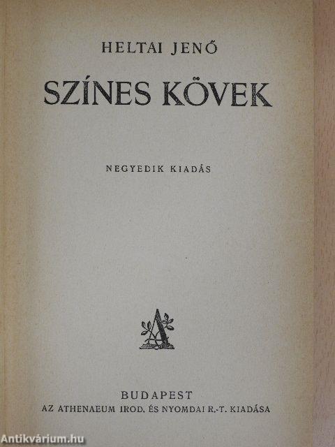 Színes kövek