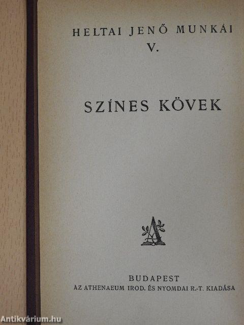 Színes kövek