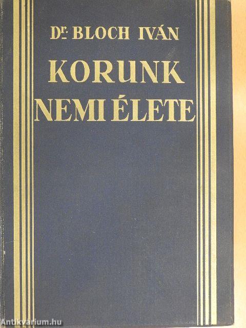 Korunk nemi élete