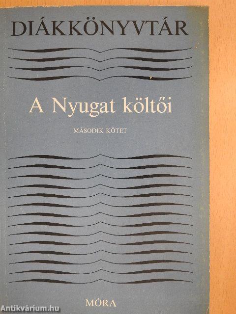 A Nyugat költői II. (töredék)