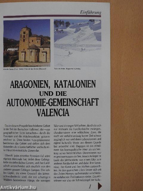 Aragonien, Katalonien und die Autonomie-Gemeinschaft Valencia