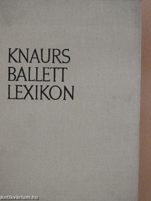 Knaurs Ballett Lexikon