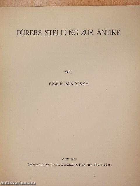 Dürers stellung zur Antike